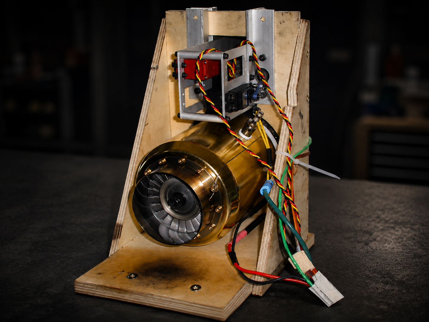 Sonicopter propulsion system test installation