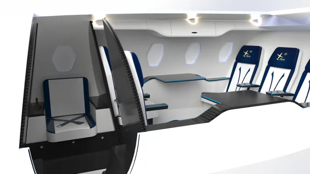 Functional and spacious Cabin of the 4 Ton Aircraft