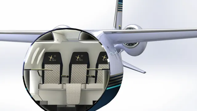 Standup Cabin, Comfort for 7h of Flight – Scientifically Researched Thin-Wall-Structure